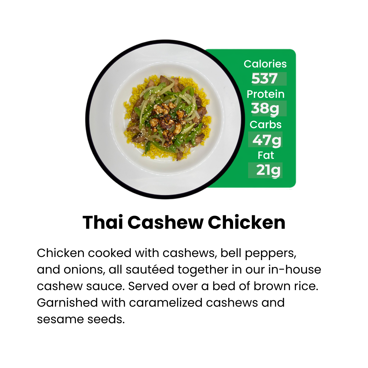 Thai Cashew Chicken