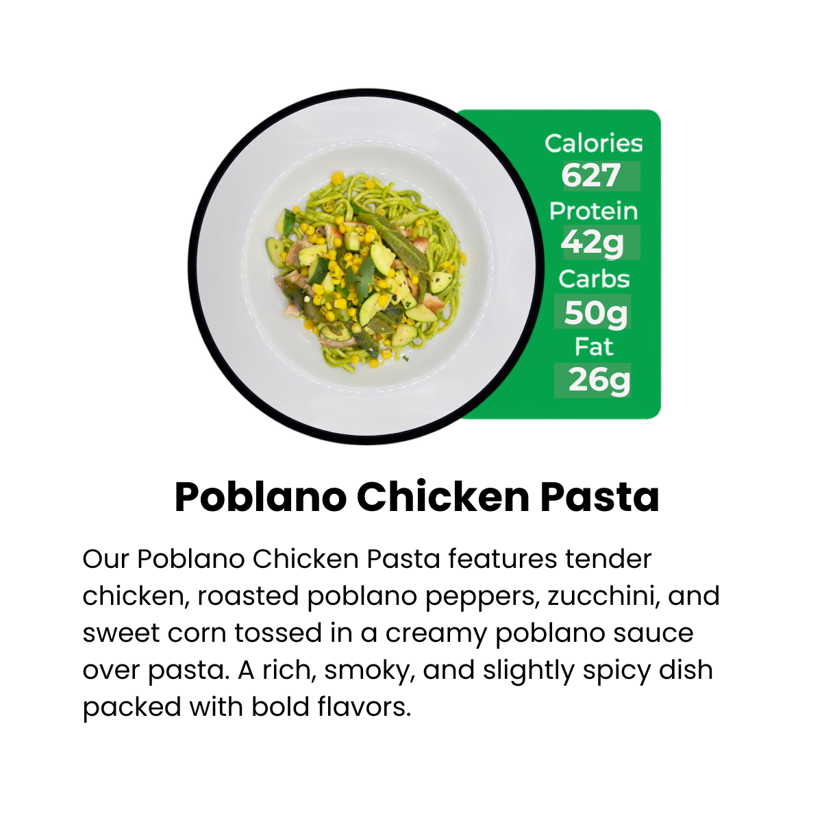 Poblano Chicken Pasta