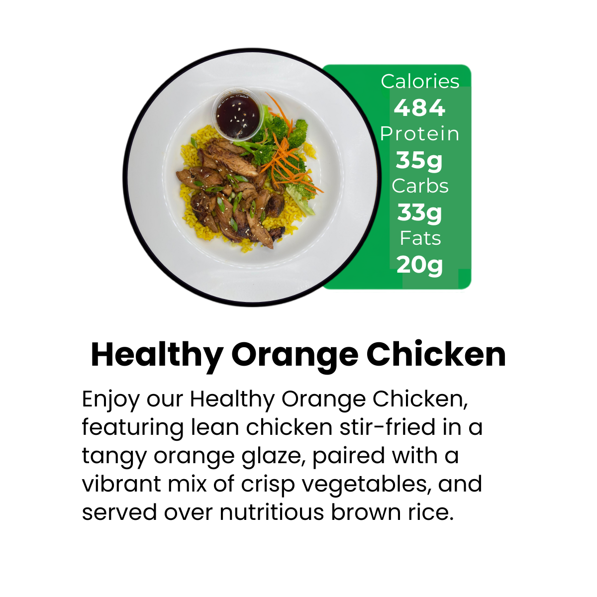 Healthy Orange Chicken