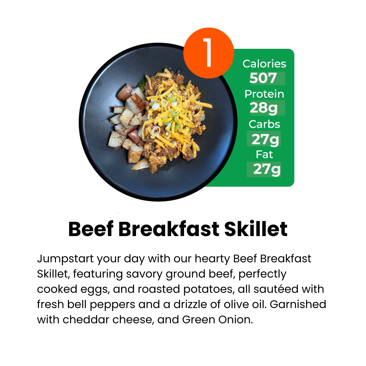 Weekly 7 Meal Plan (15% Off Applied)