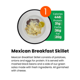 Weekly 12 Meal Plan (15% Off Applied)