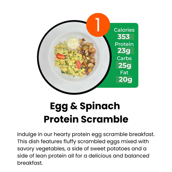 Weekly 6 Meal Plan (15% Off Applied)