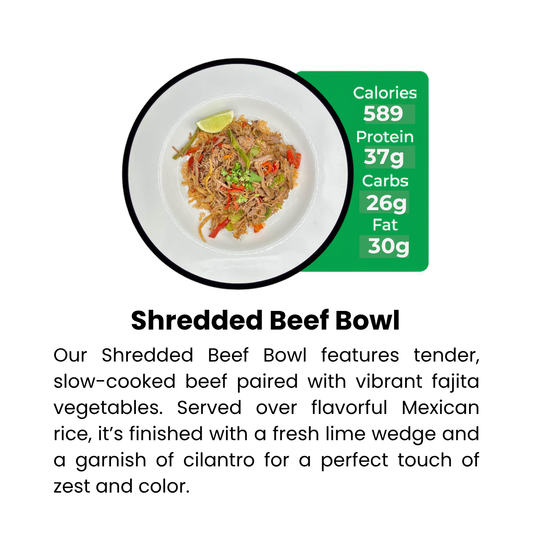 Shredded Beef Bowl