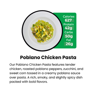 Poblano Chicken Pasta