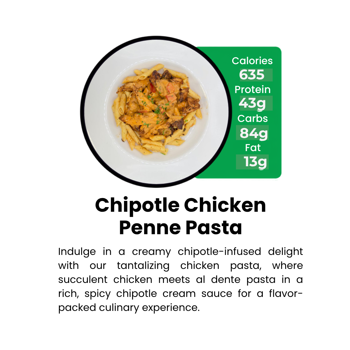 Chipotle Chicken Penne Pasta