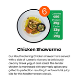 Weekly 12 Meal Plan (15% Off Applied)