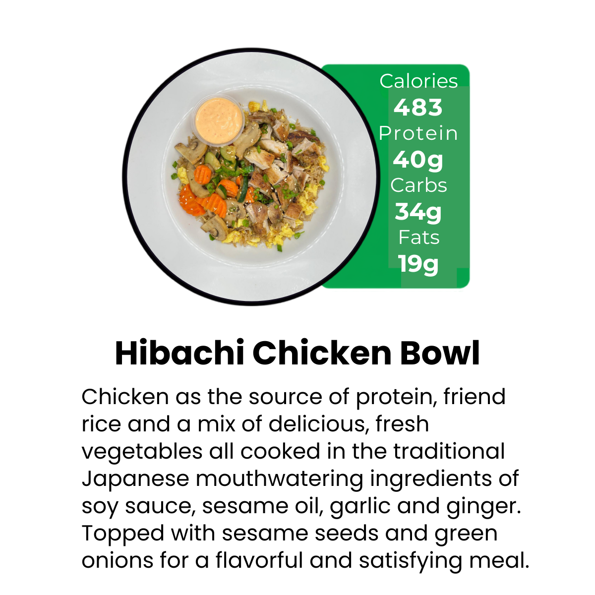 Hibachi Chicken Bowl